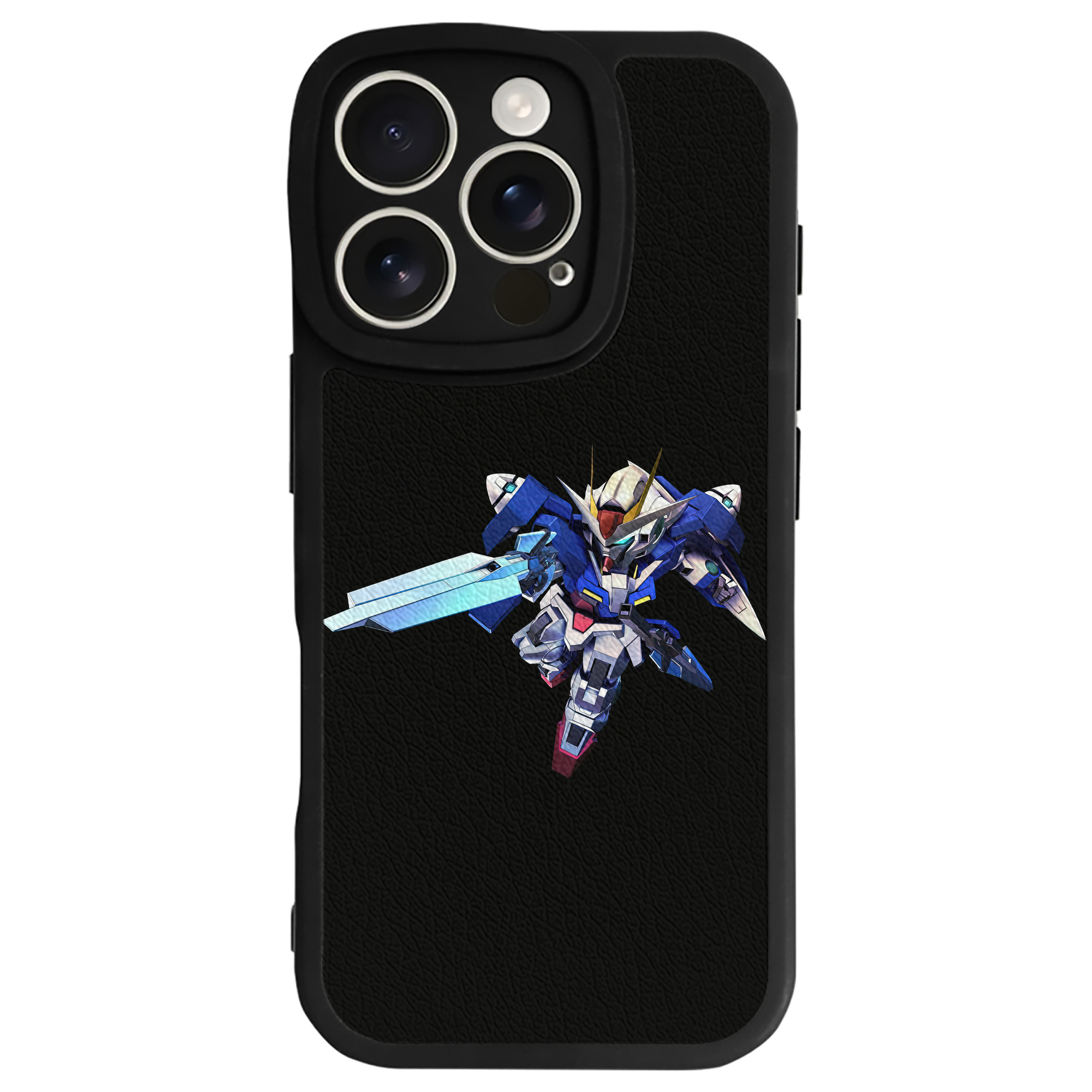 （画像用） 機動戦士ガンダム Mobile Suit Gundam 【iPhone 16シリーズ対応】シリコンスマホケース（レザー調） 材質：シリコン